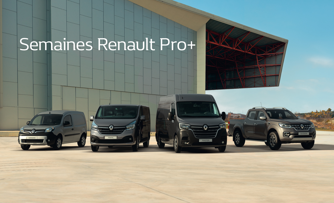 Semaines Renault Pro+ du 1 octobre au 30 novembre